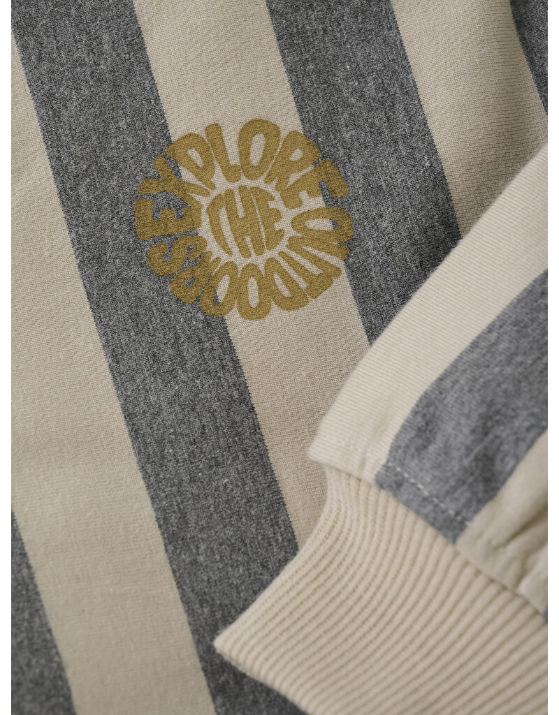 Daily Seven Oversized Sweater Stripe