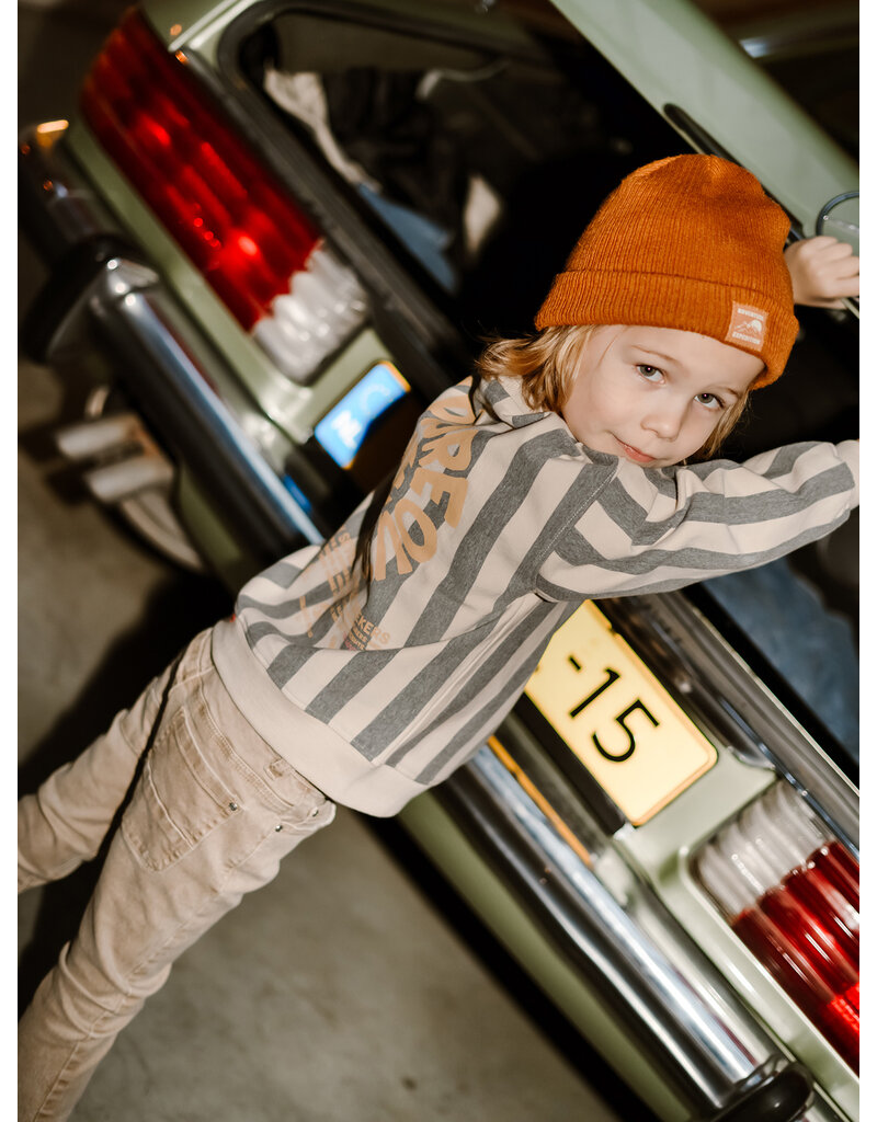 Daily Seven Oversized Sweater Stripe