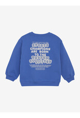 Daily Seven Oversized Sweater Textprint