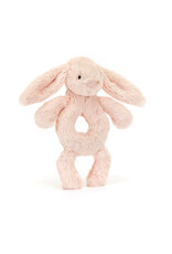 Jellycat Bashful Bunny Ring Rattle Baby Pink