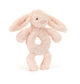 Jellycat Bashful Bunny Ring Rattle Baby Pink