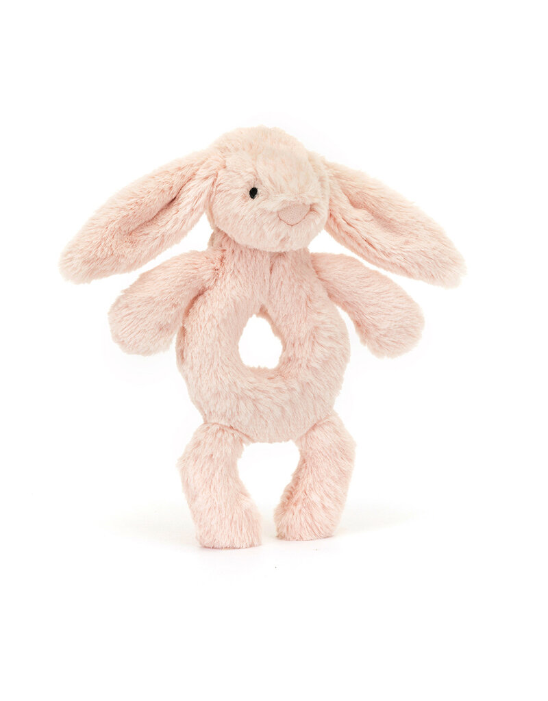 Jellycat Bashful Bunny Ring Rattle Baby Pink