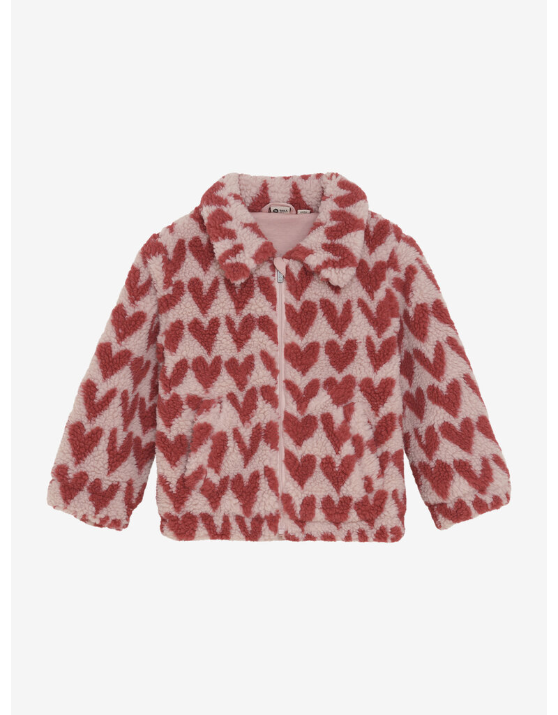 Daily Seven Teddy Jacket Heart