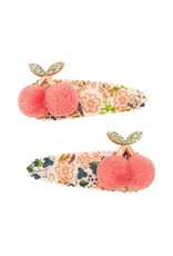 Mimi & Lula Pom pom cherry clips