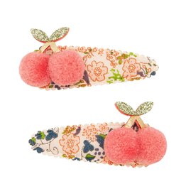 Mimi & Lula Pom pom cherry clips