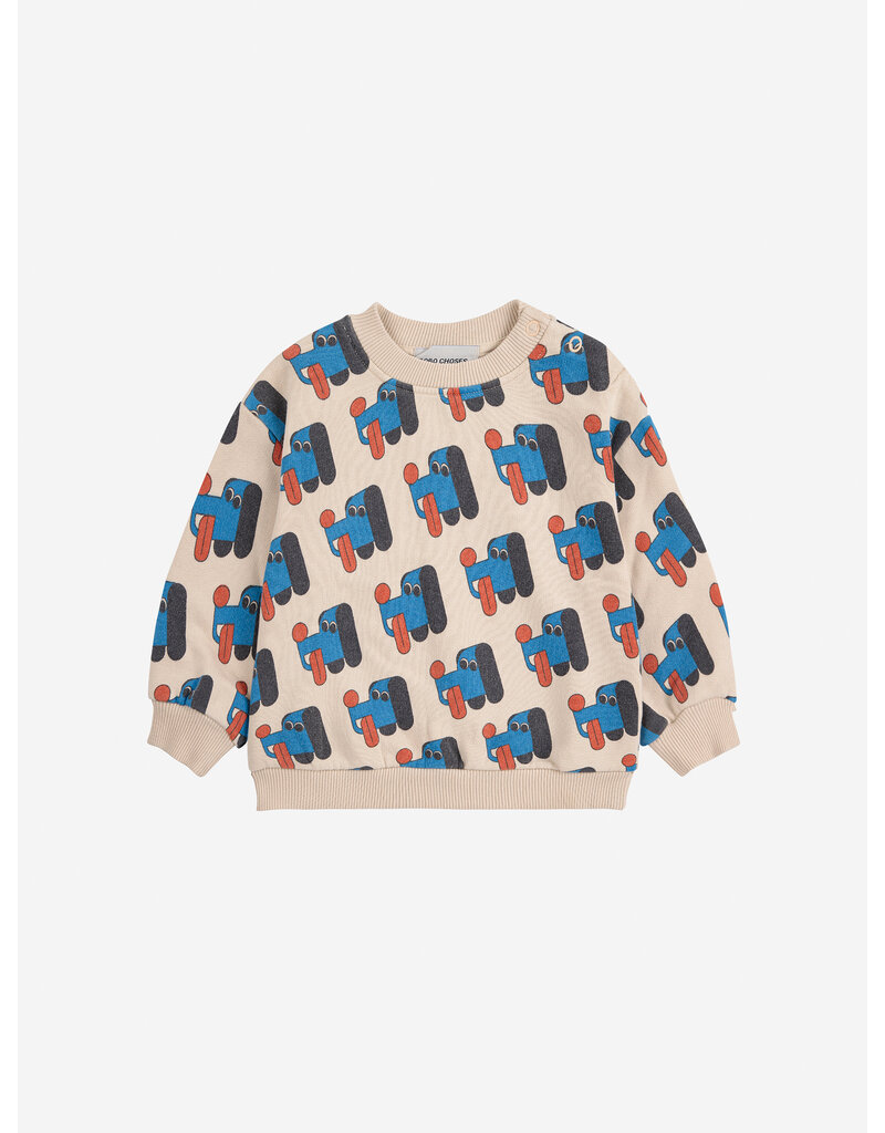 Bobo Choses Doggy Mate All Over Sweatshirt