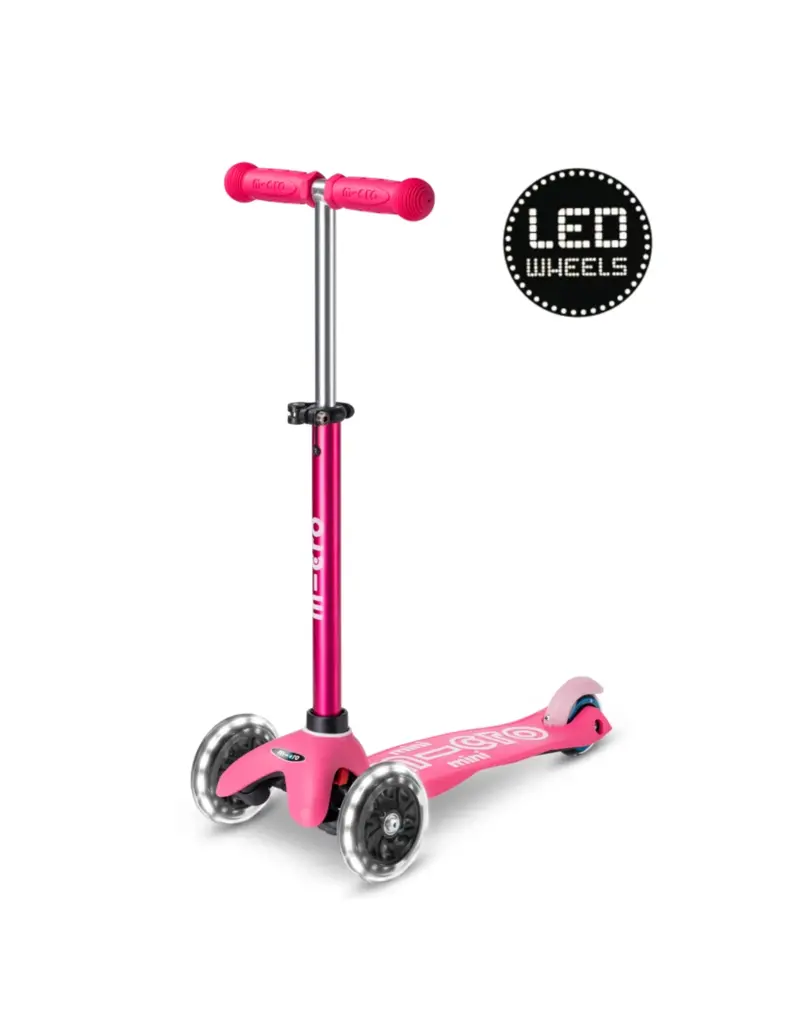 Micro Step Mini Micro step Deluxe LED roze