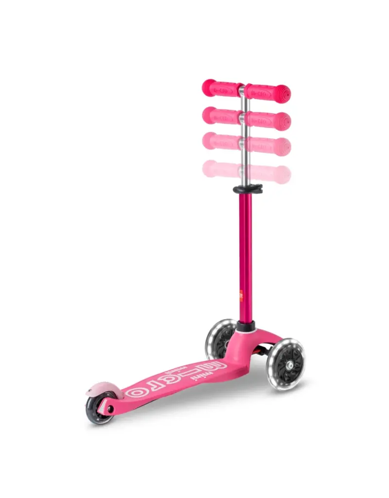 Micro Step Mini Micro step Deluxe LED roze
