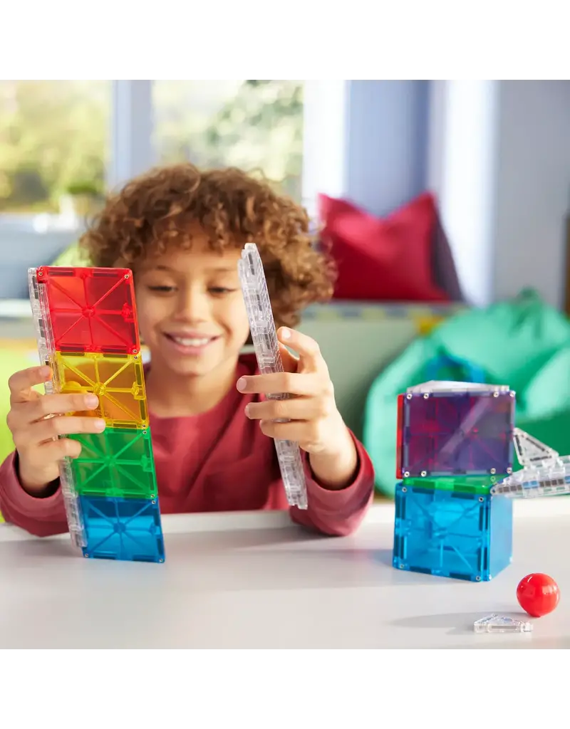 MAGNA-TILES Rail Racers 33-Piece Set