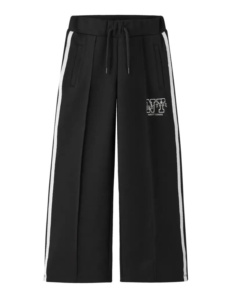 name it Napes Sweat Wide Pants Black