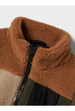 name it Monico Teddy Jacket Toasted Coconut