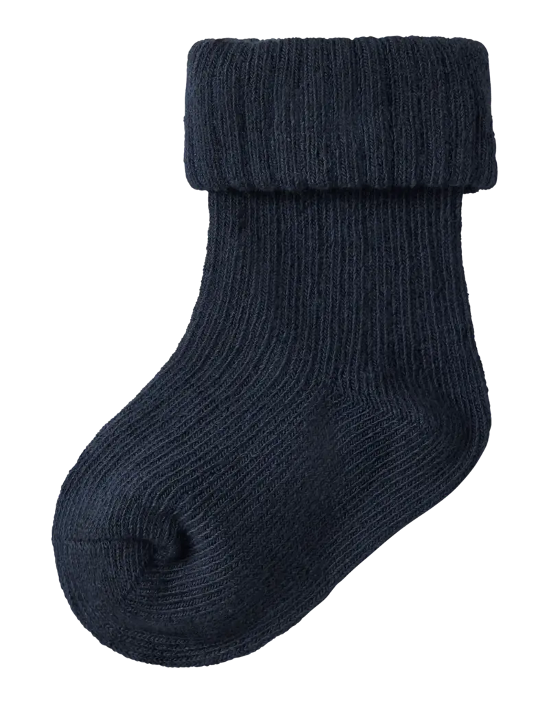 name it Nobbu Socks Navy Blazer