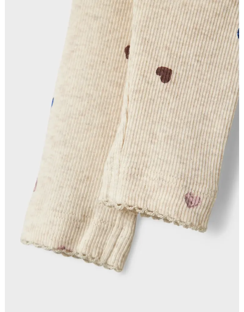 name it Nutti Legging Peyote Melange