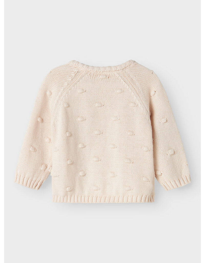 Lil' Atelier Gable Wrap Knit Pastel Parchment
