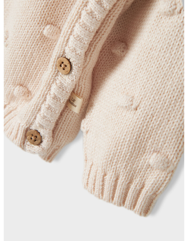 Lil' Atelier Gable Wrap Knit Pastel Parchment