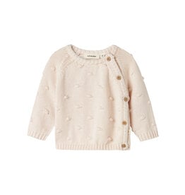 Lil' Atelier Gable Wrap Knit Pastel Parchment