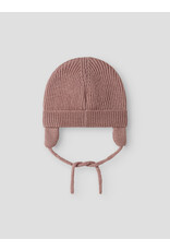 Lil' Atelier Nanson Knit Hat Baby Misty Rose
