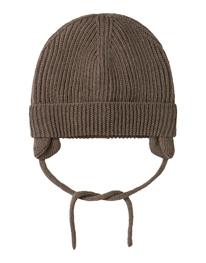 Lil' Atelier Nanson Knit Hat Baby Shitake