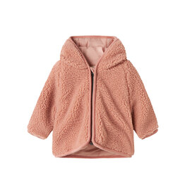 Lil' Atelier Nalo Sherpa Jacket Misty Rose