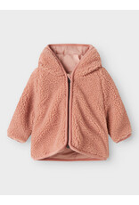 Lil' Atelier Nalo Sherpa Jacket Misty Rose
