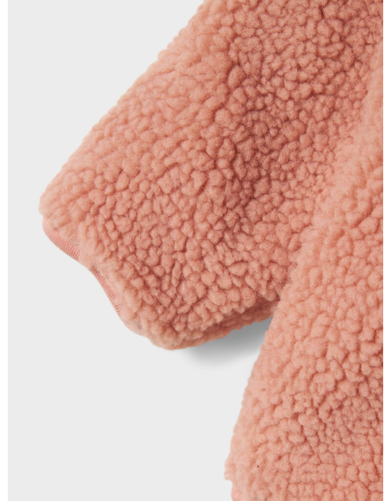 Lil' Atelier Nalo Sherpa Jacket Misty Rose