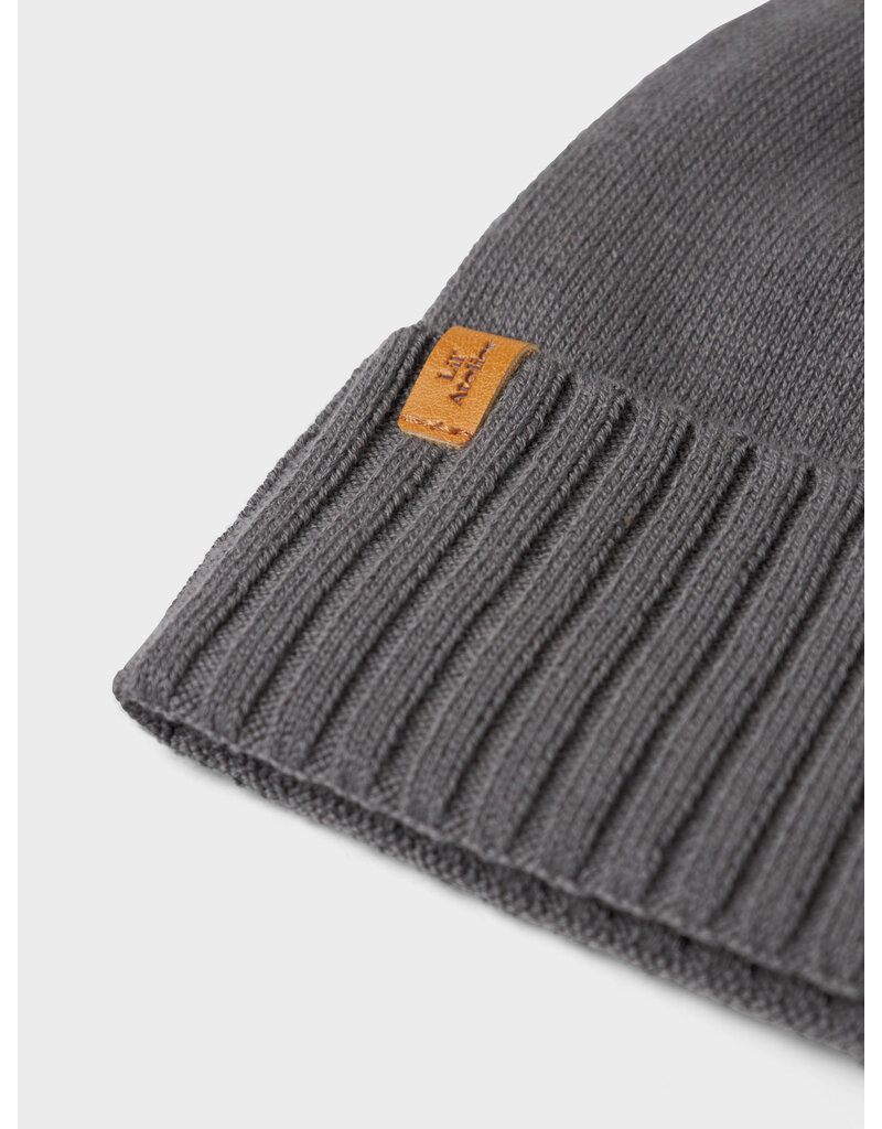 Lil' Atelier Nalu Knit Hat Poppy Seed