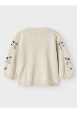 name it Nussy Knit Cardigan Peyote Melange