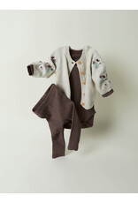 name it Nussy Knit Cardigan Peyote Melange