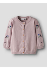 name it Nussy Knit Cardigan Burnished Lilac