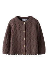 name it Najsa Knit Cardigan Peppercorn