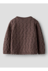 name it Najsa Knit Cardigan Peppercorn