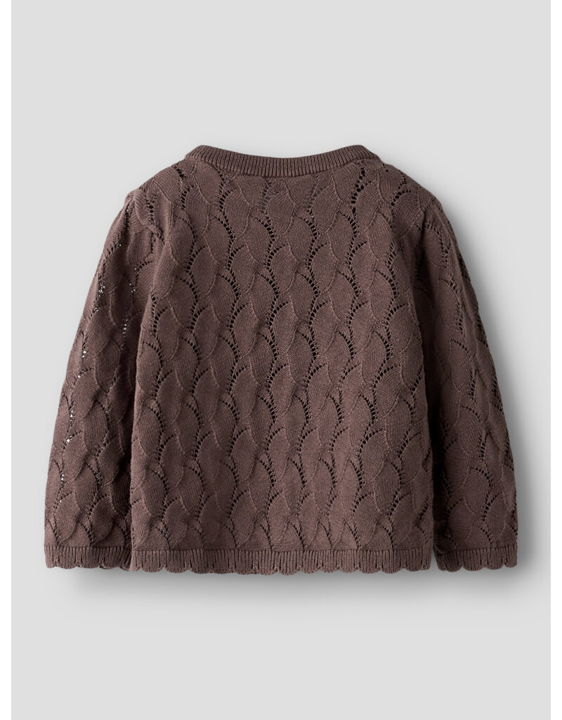 name it Najsa Knit Cardigan Peppercorn