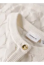 name it Najsa Knit Cardigan Cloud Dancer