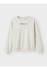 name it Nevea Sweater Light Grey Melange