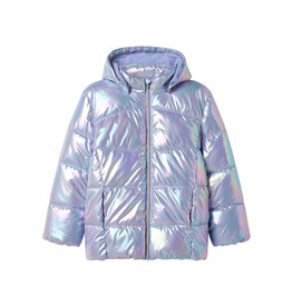 name it Molina Puffer Jacket Kids Pastel Lilac