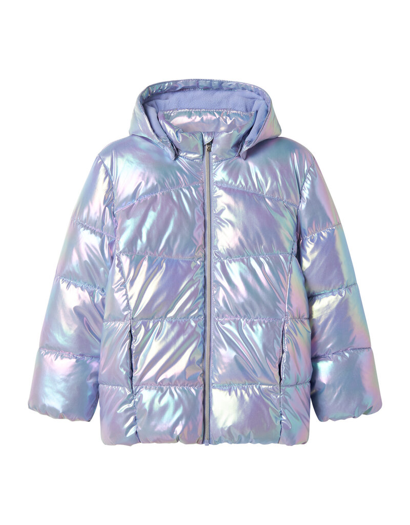 name it Molina Puffer Jacket Kids Pastel Lilac