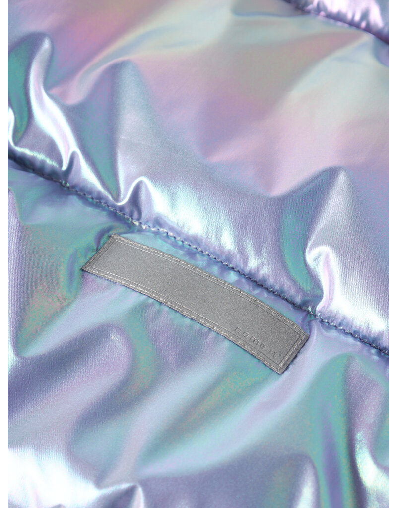 name it Molina Puffer Jacket Kids Pastel Lilac