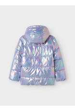 name it Molina Puffer Jacket Kids Pastel Lilac
