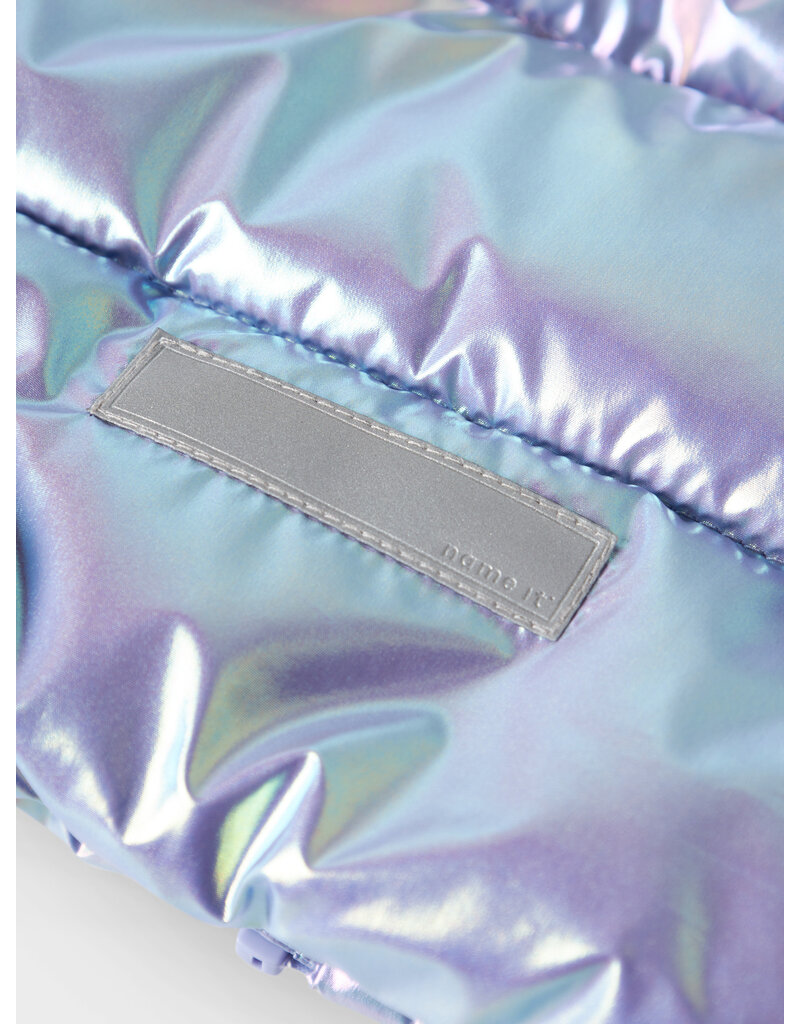 name it Molina Puffer Jacket Mini Pastel Lilac