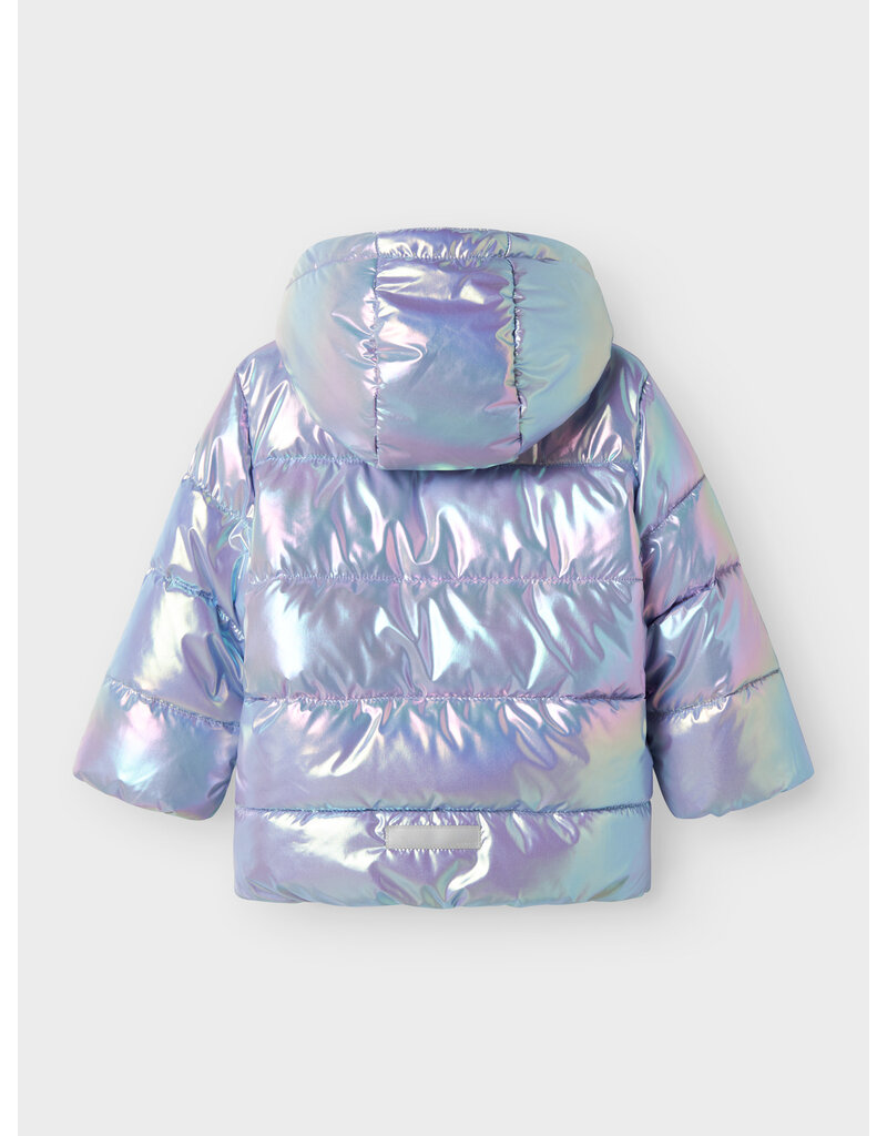 name it Molina Puffer Jacket Mini Pastel Lilac