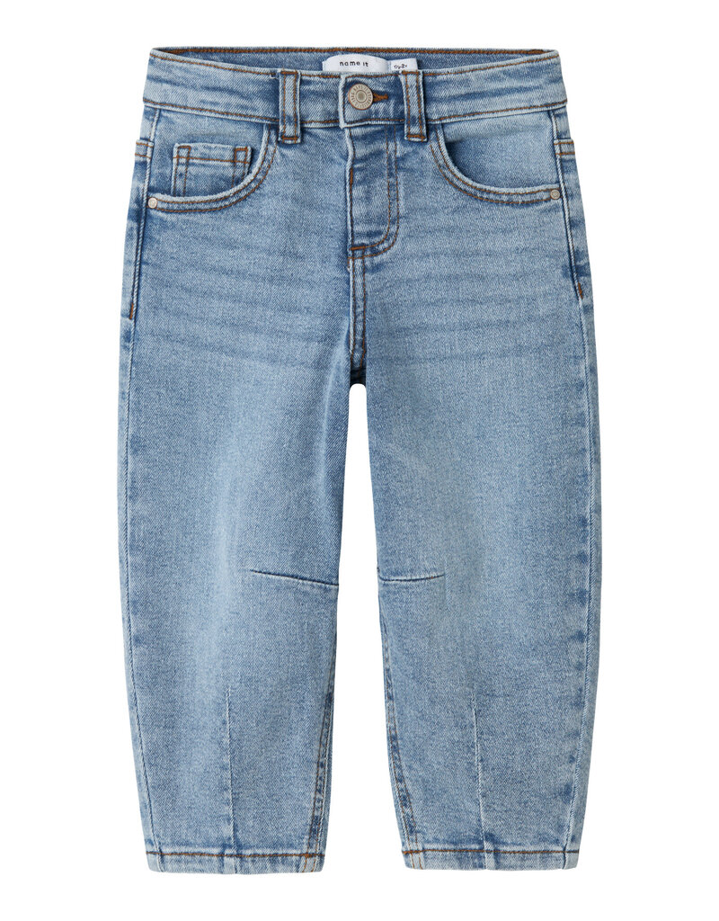 name it Bella Balloon Jeans Medium Blue