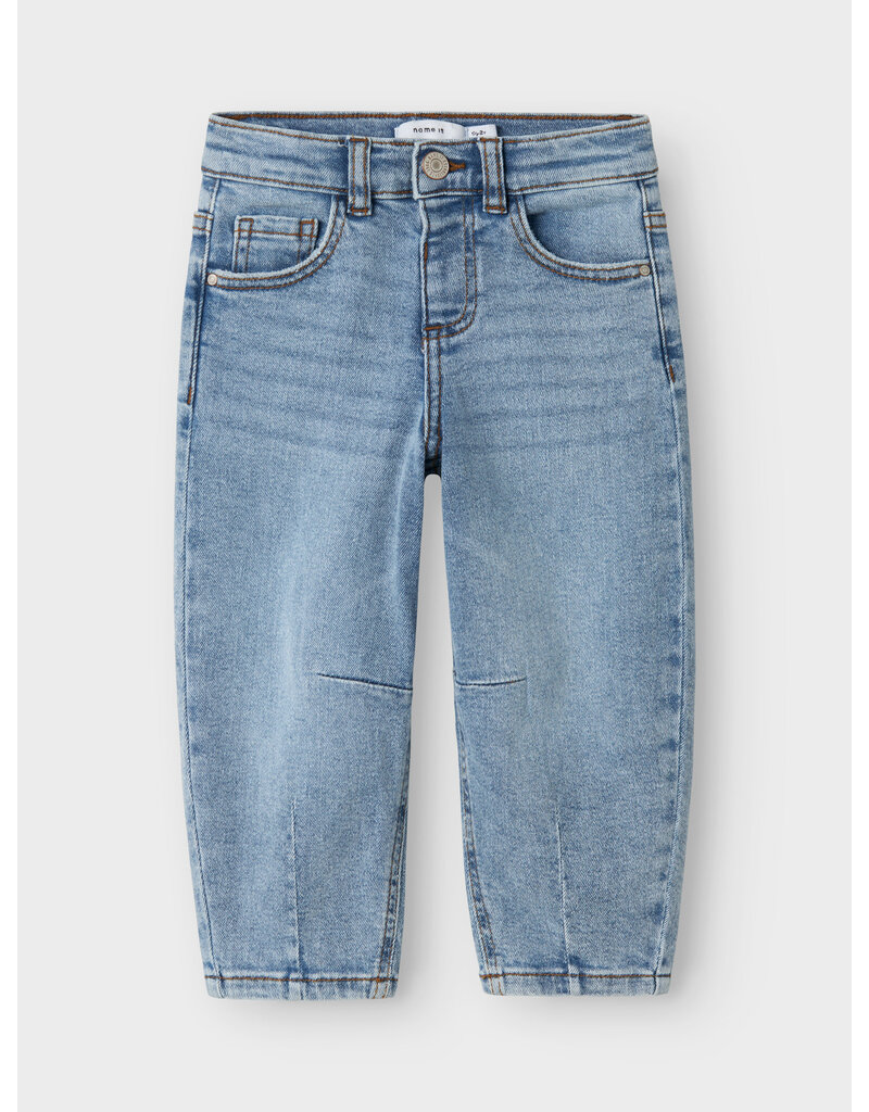 name it Bella Balloon Jeans Medium Blue