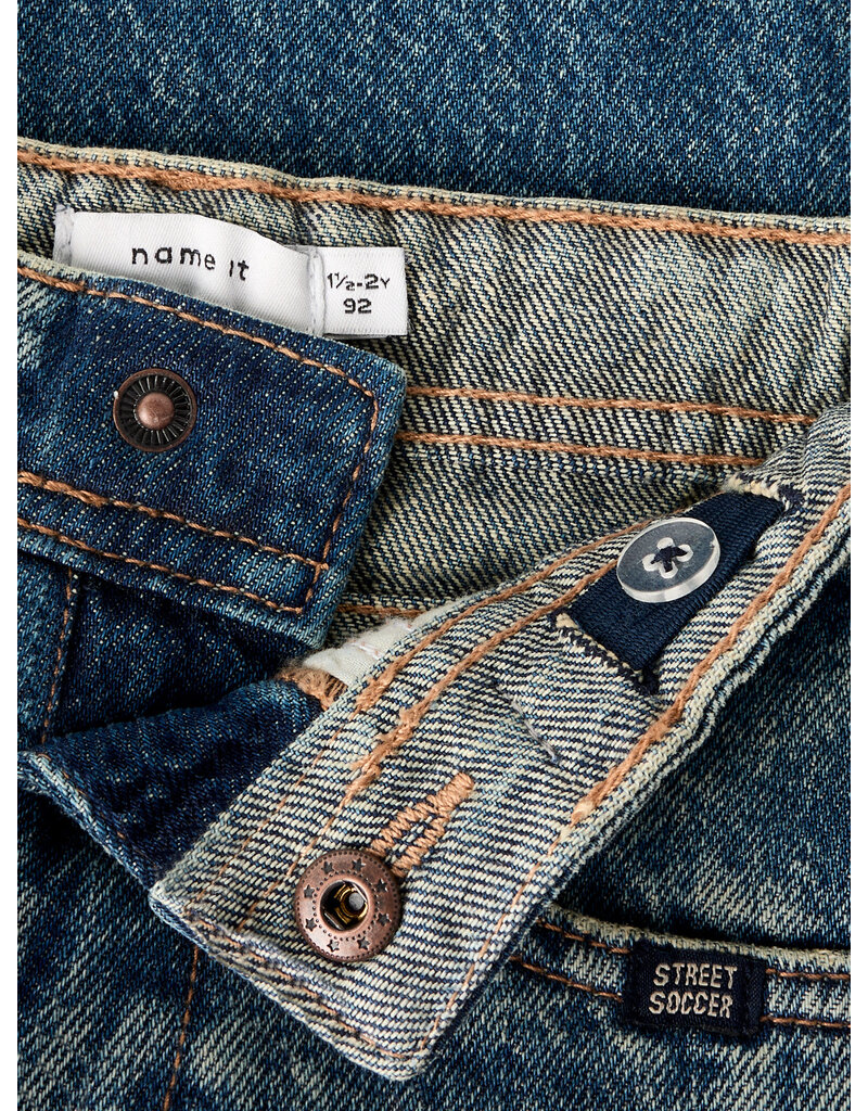 name it Silas Tapered Jeans Vintage Medium Blue