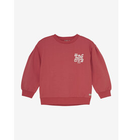 Daily Seven Sweater Brushed Print