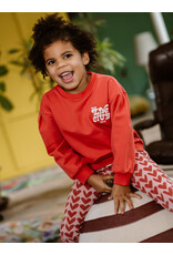 Daily Seven Sweater Brushed Print