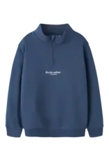 name it Brody Sweater zip Insignia Blue