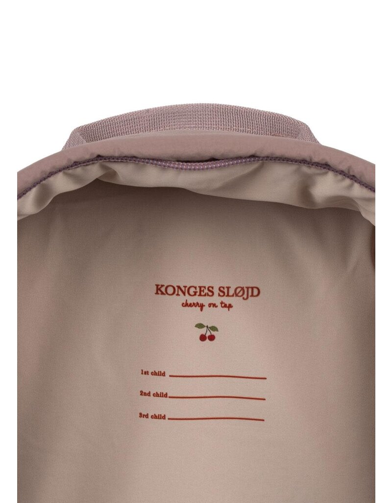 Konges Sløjd Juno Quilted Backpack Midi Twilight Mauve