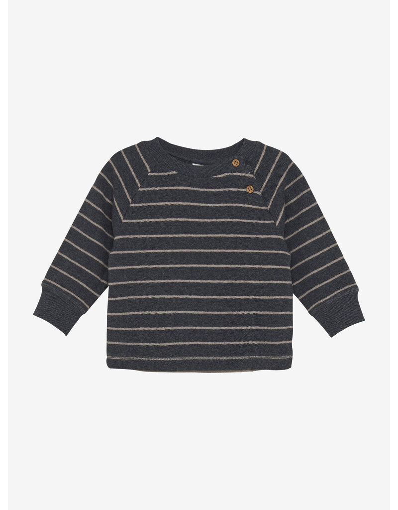 En Fant Sweatshirt LS Stripe Ebony