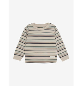 En Fant T-shirt LS Stripe Baby Balsam Green