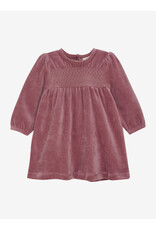 En Fant Dress Velour Nostalgia Rose